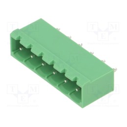 10 pcs : 2EDGVC-5.0-06P-14 - Pluggable terminal block, 5mm, ways: 6, straight, socket, male