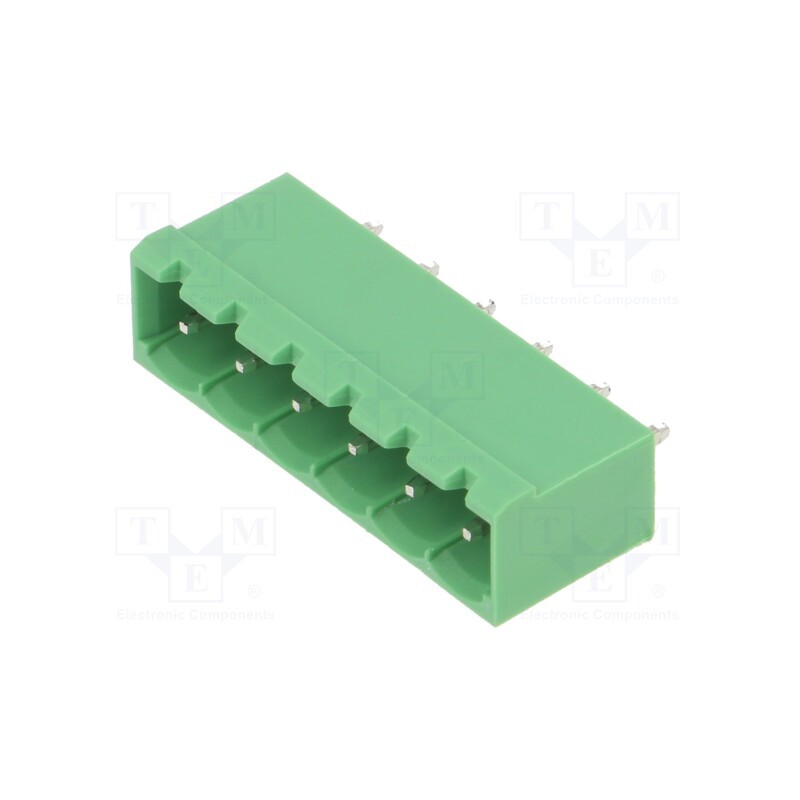 10 pcs : 2EDGVC-5.0-06P-14 - Pluggable terminal block, 5mm, ways: 6, straight, socket, male