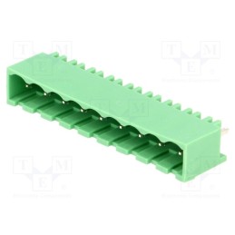 10 pcs : 2EDGVC-5.0-09P-14 - Pluggable terminal block, 5mm, ways: 9, straight, socket, male