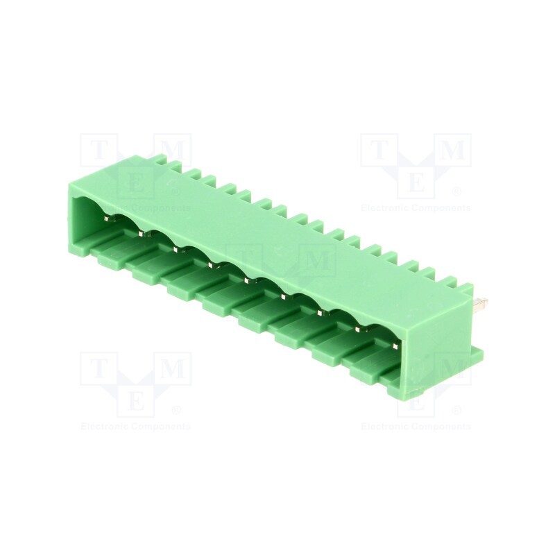 10 pcs : 2EDGVC-5.0-09P-14 - Pluggable terminal block, 5mm, ways: 9, straight, socket, male