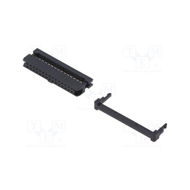 10 pcs : 2FCS-C1-30-SG-PB-FSR - Plug, IDC, female, PIN: 30, IDC, for ribbon cable, 1mm, gold flash