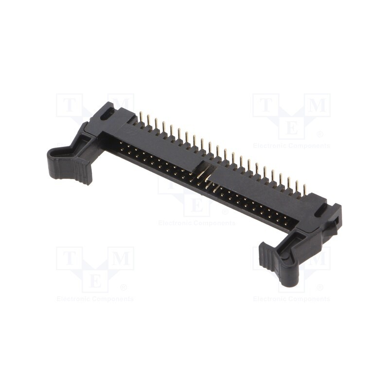 10 pcs : 2MHR-B1-44-VUAL-SMT - Socket, IDC, male, PIN: 44, straight, with ejector, SMT, 2mm