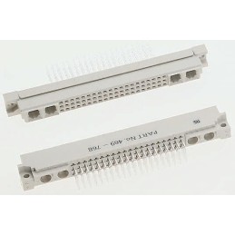 1 pcs - Harting 78 + 2 Way 2.54mm Pitch, Type M Class C2, 3 Row, Right Angle DIN 41612 Connector, Plug