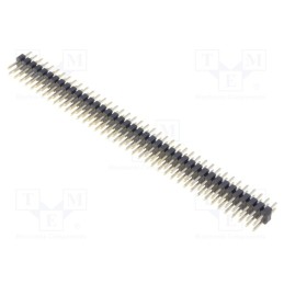 10 pcs : 2PH2-80-UA - Pin header, pin strips, male, PIN: 80, straight, 2mm, THT, 2x40