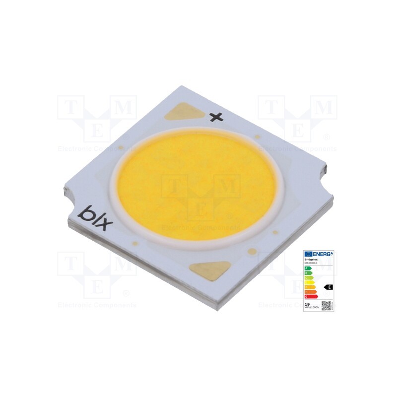 10 pcs : BXRE-40E1000-B-83 - Power LED, COB, 120°, 200mA, P: 6.7W, 1128lm, 13.5x13.5x1.65mm, V10
