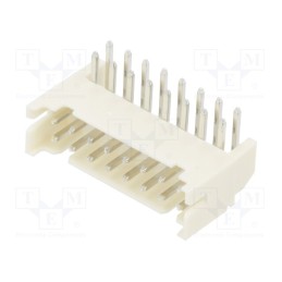 10 pcs : 2SHD-C-16-TR - Socket, wire-board, male, 2mm, PIN: 16, THT, 100V, 2A, angled