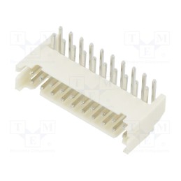 10 pcs : 2SHD-C-20-TR - Socket, wire-board, male, 2mm, PIN: 20, THT, 100V, 2A, angled