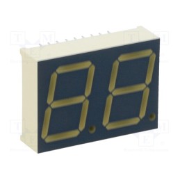 10 pcs : DA08-11SURKWA - Display: LED, 7-segment, 20.32mm, 0.8', No.char: 2, red, 31÷75mcd