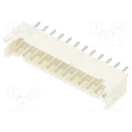 10 pcs : 2SHD-C-24-TS - Socket, wire-board, male, 2mm, PIN: 24, THT, 100V, 2A, straight