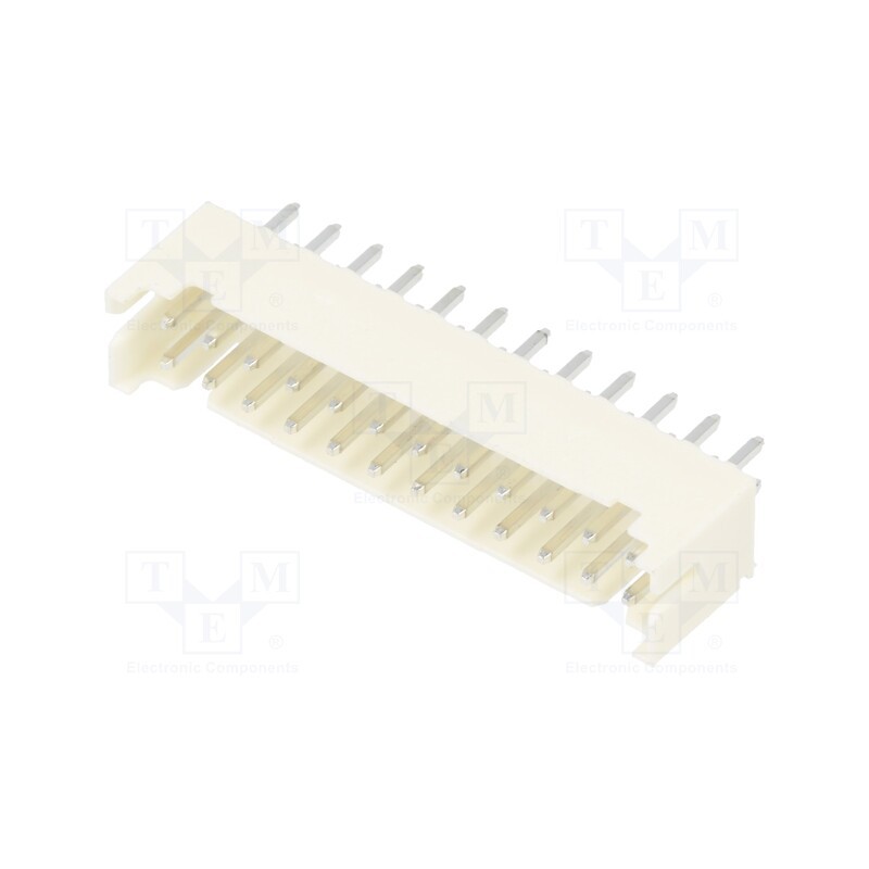10 pcs : 2SHD-C-24-TS - Socket, wire-board, male, 2mm, PIN: 24, THT, 100V, 2A, straight