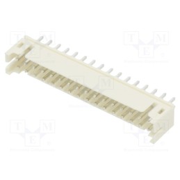 10 pcs : 2SHD-C-32-TS - Socket, wire-board, male, 2mm, PIN: 32, THT, 100V, 2A, straight