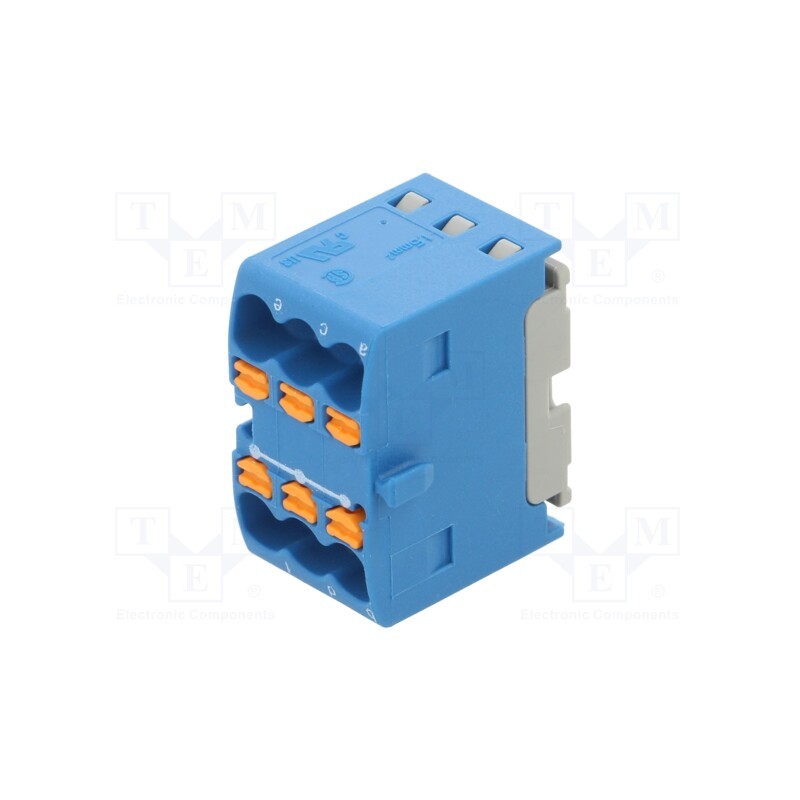 10 pcs : 3002761 - Splice terminal: distribution block, 1.5mm2, ways: 1, terminals: 6