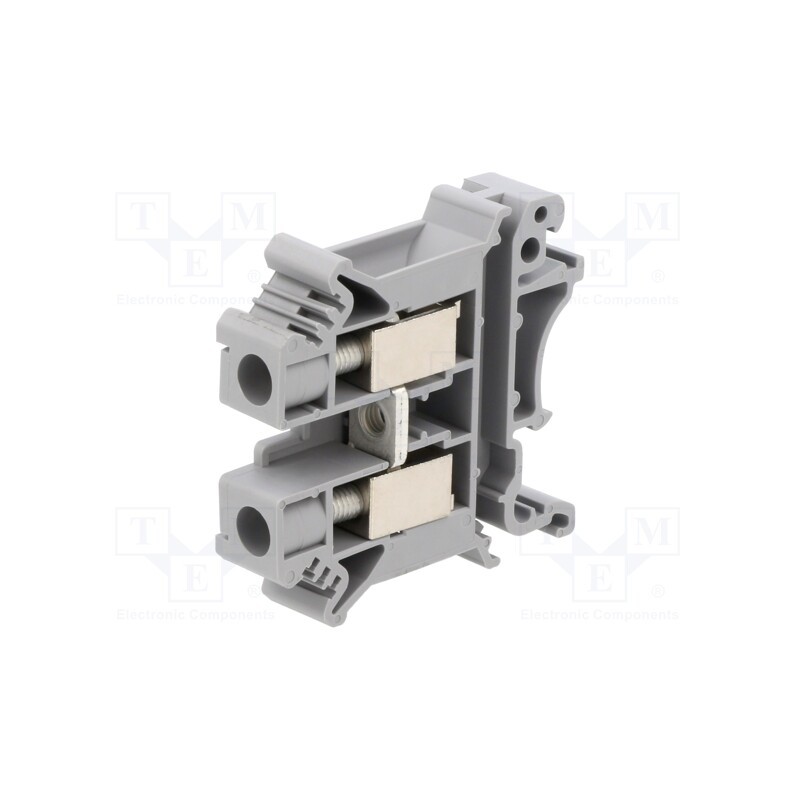 10 pcs : 3005073 - Splice terminal: rail, grey, screw terminal, polyamide, TS32,TS35