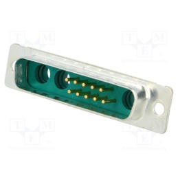 10 pcs : 3013W3PAM99A10X - Special D-Sub, PIN: 13(3+10), plug, male, for cable, soldering