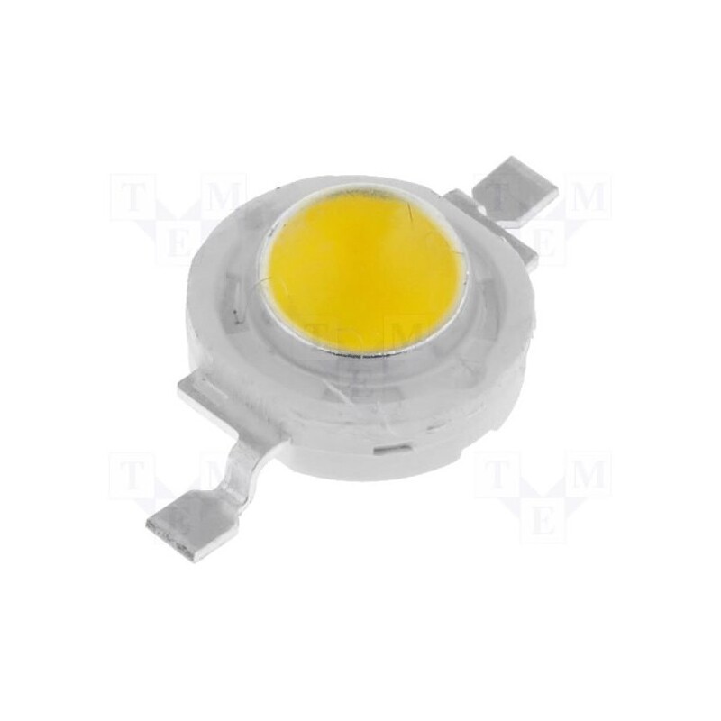 10 pcs : OSM5XDE5E1E - Power LED, white warm, 140°, 1400mA, P: 5W, 300lm, 3.3÷4V