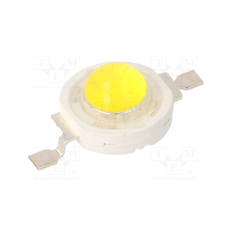 10 pcs : OSM7XDE5E1E - Power LED, white neutral, 140°, 1400mA, P: 5W, 300÷320lm, 3.3÷4.5V