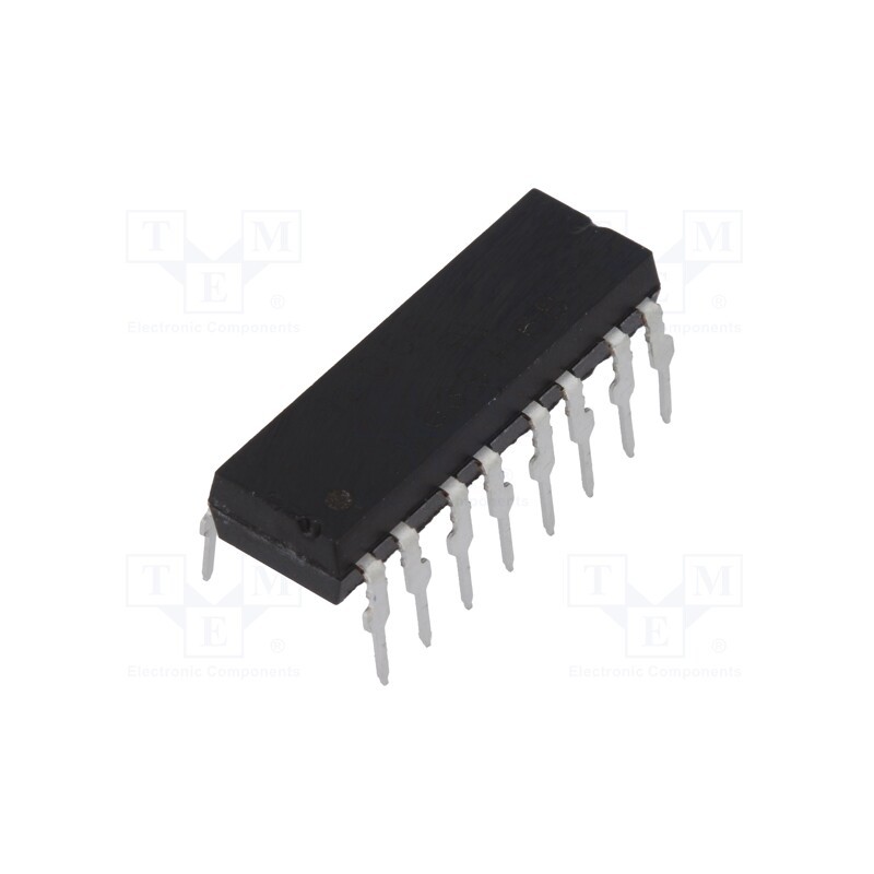 10 pcs : ILQ55 - Optocoupler, THT, Ch: 4, OUT: Darlington, Uinsul: 5.3kV, Uce: 55V