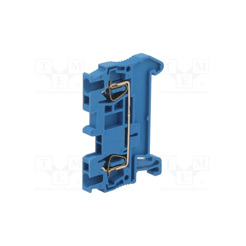 10 pcs : 3031089 - Splice terminal: rail, 0.08÷1.5mm2, ways: 1, terminals: 2, blue
