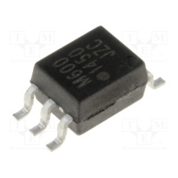 10 pcs : HCPL-M600-000E - Optocoupler, SMD, Ch: 1, OUT: gate, 3.75kV, SO5, 10kV/μs