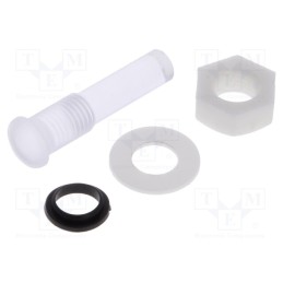 10 pcs : PLTR5-16MM-PR1 - Fiber for LED, round, Ø5mm, IP67