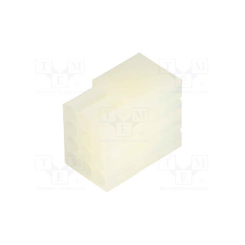 10 pcs : 3091126 - 093 Pwr Rcpt W/Tabs 94V-2 12Ckt