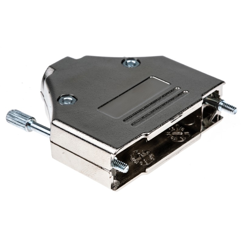 1 pcs - MH Connectors MHDTPK Series ABS D Sub Backshell, 25 Way, Strain Relief