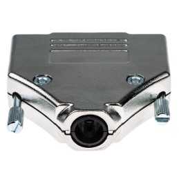 1 pcs - MH Connectors MHDTPK Series ABS D Sub Backshell, 25 Way, Strain Relief