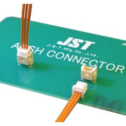 1800 pcs - JST ASPH Series Top Entry Surface Mount PCB Header, 3 Contact(s), 1.0mm Pitch, 1 Row(s), Shrouded