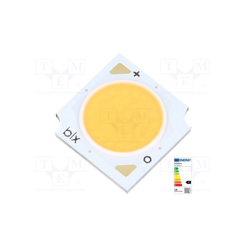 10 pcs : BXRE-30S1001-B-73 - Power LED, COB, 120°, 270mA, P: 9.3W, 1077lm, 13.5x13.5x1.7mm
