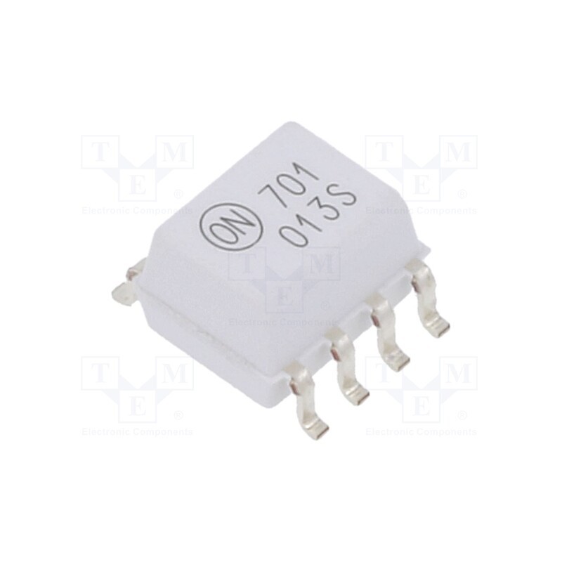 10 pcs : HCPL0701 - Optocoupler, SMD, Ch: 1, OUT: Darlington, 2.5kV, SO8, HCPL07XX
