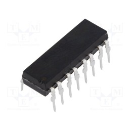 10 pcs : ILQ30 - Optocoupler, THT, Ch: 4, OUT: Darlington, Uinsul: 5.3kV, Uce: 30V
