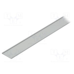 10 pcs : V3330020S - Cover, silver, 1m, VARIO30-09, aluminium, anodized