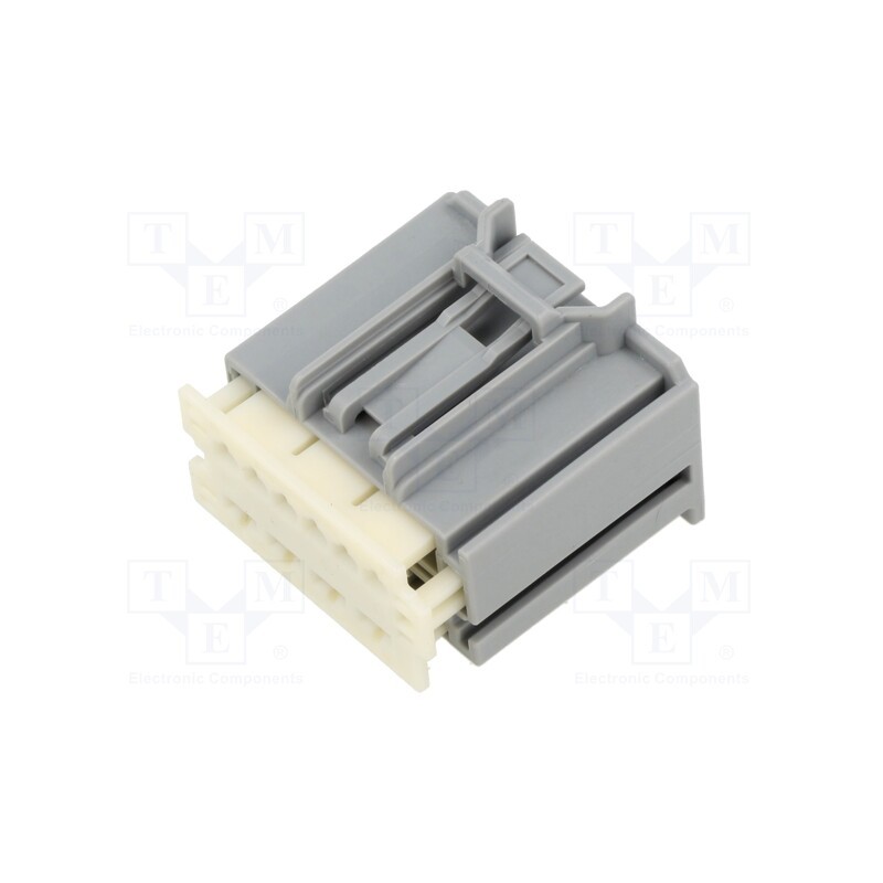 10 pcs : 313721100 - STAC64 ASSY RCPT 10 CKT HYB GRY POL B