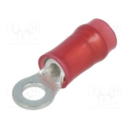 20 pcs : 31880 - Tip: ring, M2,5, Ø: 3.02mm, 0.3÷1.42mm2, crimped, for cable, tinned