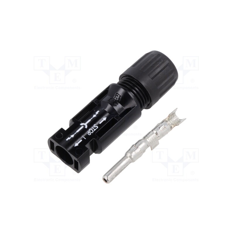 10 pcs : 32.0015P0001-UR - Connector: solar, male, straight, 4÷6mm2, crimped, photovoltaics