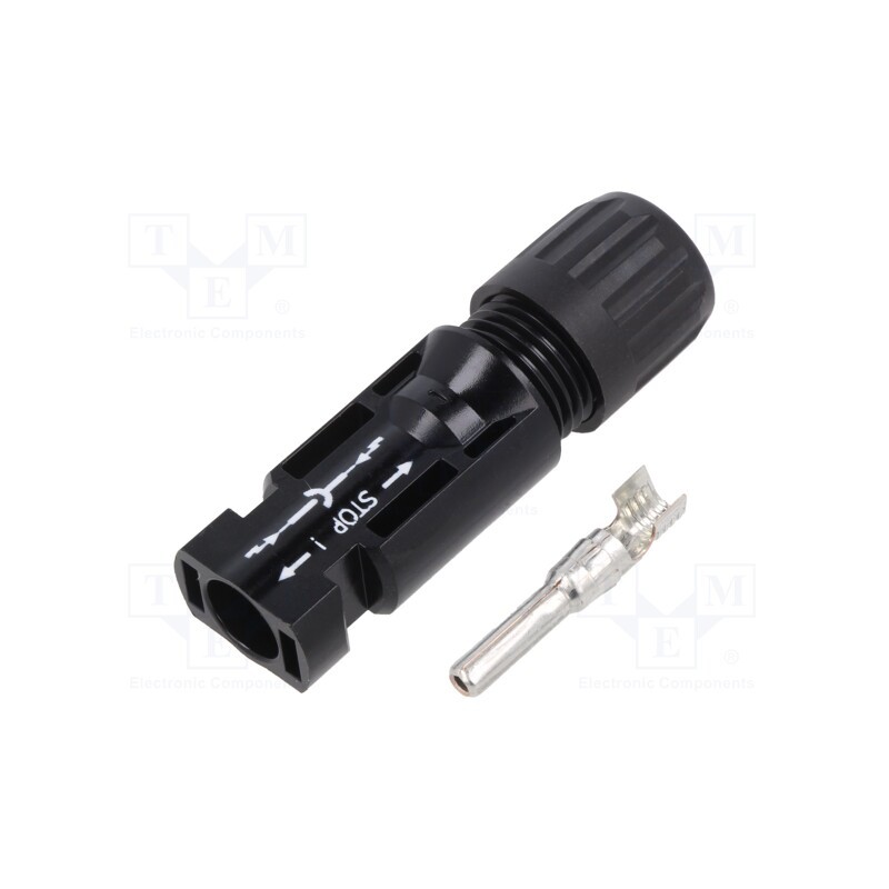 10 pcs : 32.0017P0001-UR - Connector: solar, male, straight, 4÷6mm2, crimped, photovoltaics