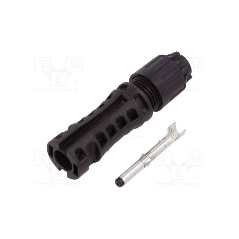 10 pcs : 32.0321P0001 - Connector: solar, male, straight, 4÷6mm2, crimped, photovoltaics