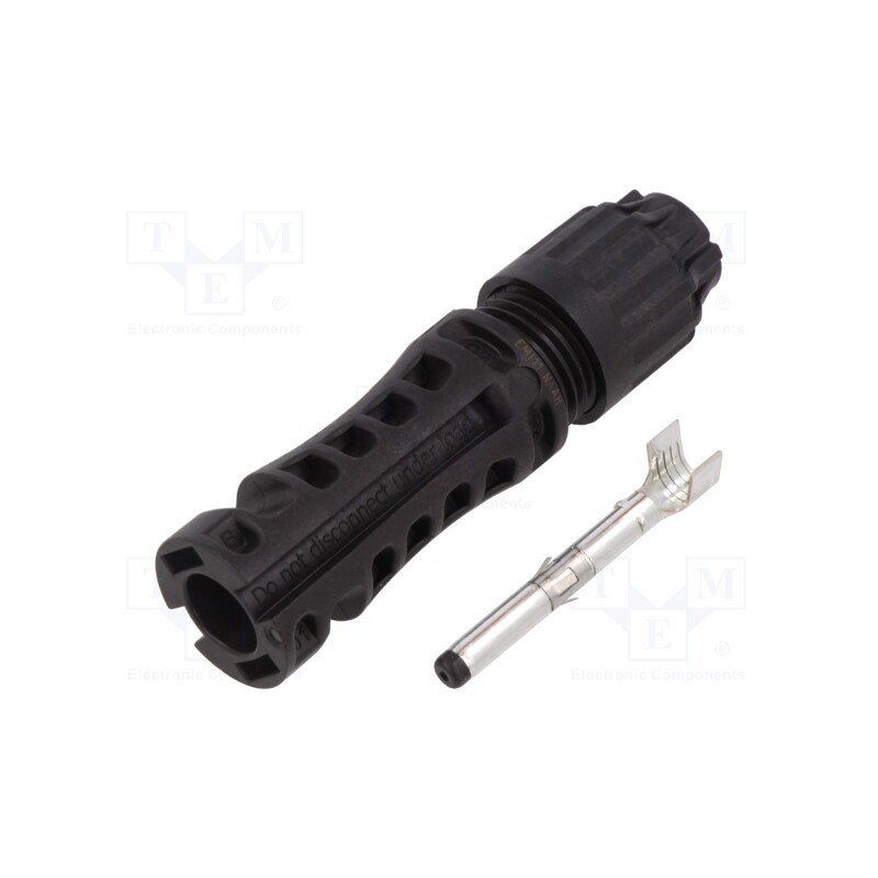 10 pcs : 32.0325P0001 - Connector: solar, male, straight, 10mm2, crimped, photovoltaics