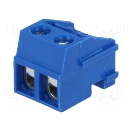 10 pcs : 320-021-12 - Pluggable terminal block, 5mm, ways: 2, angled 90°, female, 1.5mm2