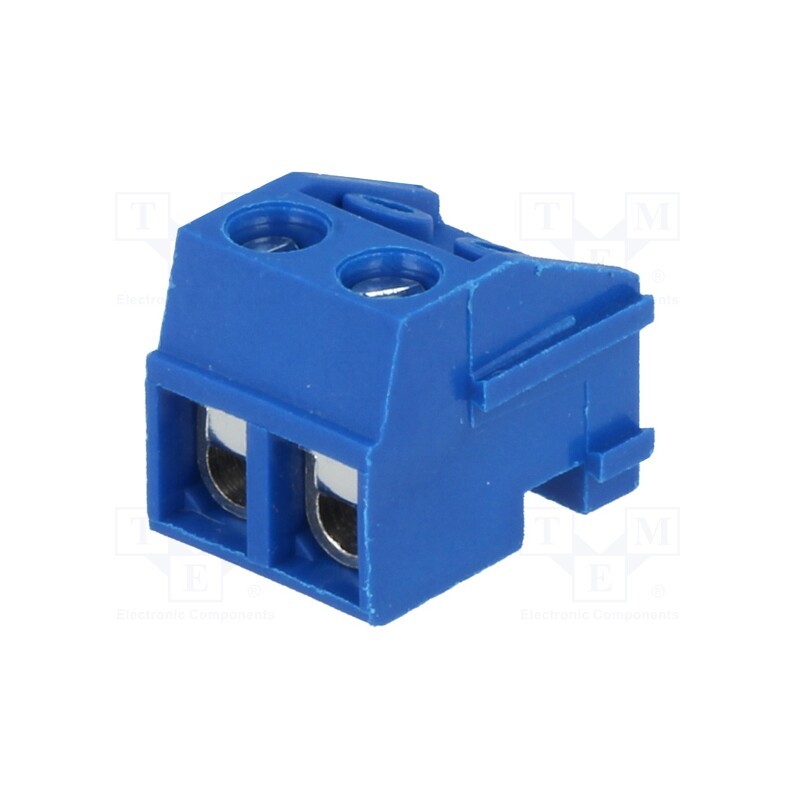 10 pcs : 320-021-12 - Pluggable terminal block, 5mm, ways: 2, angled 90°, female, 1.5mm2