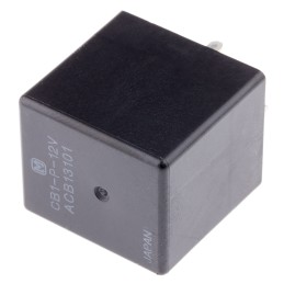 1 pcs - Panasonic PCB Mount Automotive Relay, 12V dc Coil Voltage, 40A Switching Current, SPDT