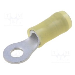 10 pcs : 320568 - Tip: ring, M4, Ø: 4.17mm, 3÷6mm2, crimped, for cable, insulated