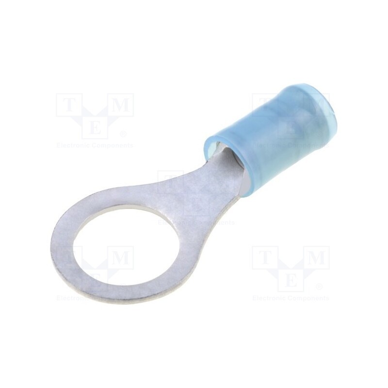 10 pcs : 320575 - Tip: ring, M8, Ø: 8.3mm, 1.25÷2mm2, crimped, for cable, insulated
