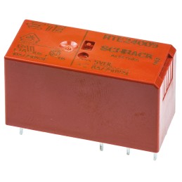 1 pcs - TE Connectivity PCB Mount Power Relay, 5V dc Coil, 8A Switching Current, DPDT