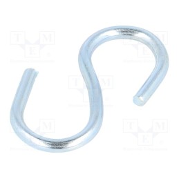 50 pcs : OUS.2,5 - Quick link S type, steel, zinc, 2.5mm