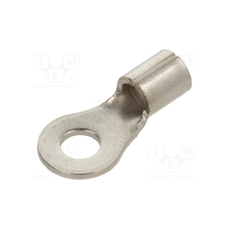 10 pcs : 323061 - Tip: ring, M4, 3÷6mm2, crimped, for cable, non-insulated, copper