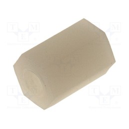 20 pcs : HP-8 - Screwed spacer sleeve, hexagonal, polyamide, M3, 8mm