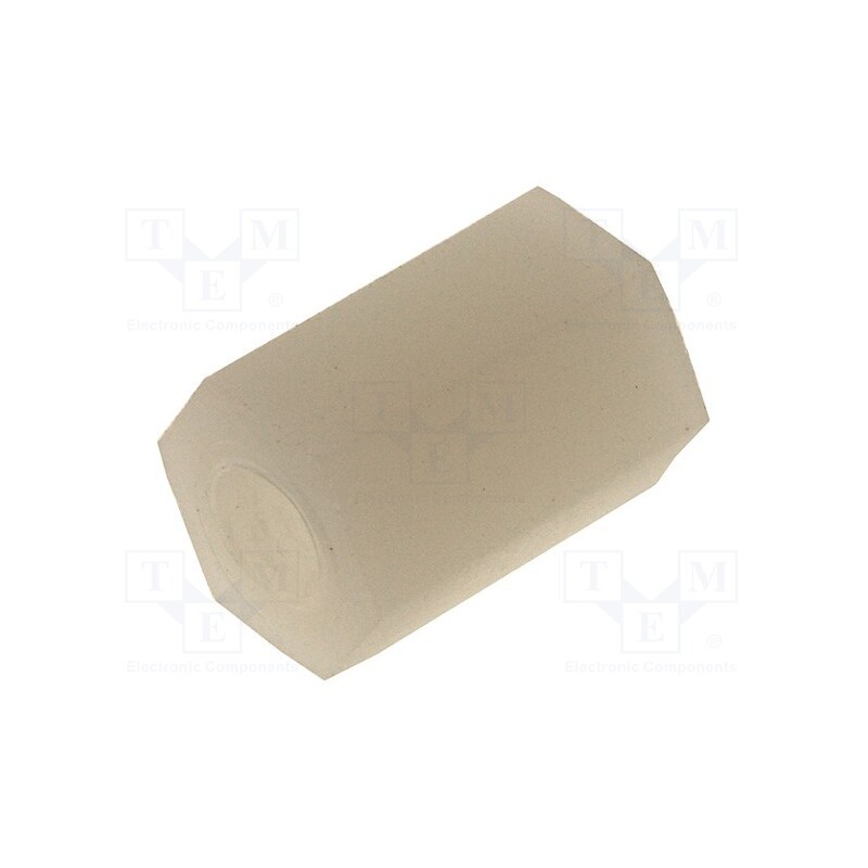 20 pcs : HP-8 - Screwed spacer sleeve, hexagonal, polyamide, M3, 8mm