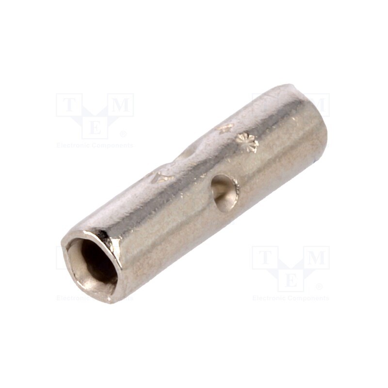 10 pcs : 323795 - Tip: butt splice, non-insulated, copper, 1.25÷2mm2, nickel plated