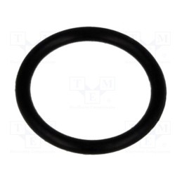 50 pcs : FIX-OR-7.9 - O-ring gasket, NBR rubber, Thk: 1mm, Øint: 7.9mm, black